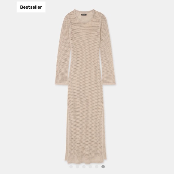 Naadam Textured Crochet Maxi Dress - Picture 4 of 6